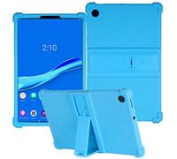 HminSen Case for Lenovo Tab M10 FHD Plus (2020 2nd Gen) TB-X606F TB-X606X 10.3" Kids Friendly Soft Silicone Shockproof Protective Stand Cover for Lenovo Tab M10 Plus 10.3 inch (Light Blue)