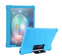 HminSen Case for Lenovo Yoga Tab5 YT-X705F 2019 Smart Tablet Cover for Lenovo Yoga Tab 5 Kid Friendly Silicone Cases (Light Blue)