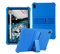 HminSen Case for Nokia T20 Tablet,Kids Friendly Soft Silicone Adjustable Stand Cover for Nokia T20 TA-1392 TA-1394 TA-1397 10.4 inch Tablet (Blue)