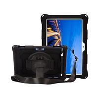 HminSen Case for ZZB ZB10 Tablet 10 inch, Silicone Stand Cover for Pritom M10/PRITOM Touch10/YQSAVIOR YQYQ10S/QunyiCO Y10/ZZB/Voger priorpad X100 /Digiland Tablet Model:DL1036 (Black)