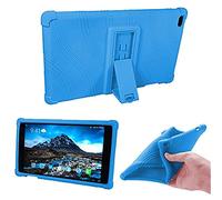 HminSen Light Weight Shock Proof Soft Silicone Back Cover [Anti Slip] Compatible Lenovo TAB 4 8 TB-8504F TB-8504N Tablet Case (Deep Blue)
