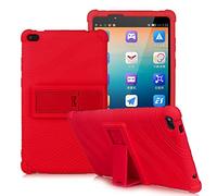 HminSen Silicone Case for Lenovo Tab E8, Light Weight [Anti Slip] Shockproof Protective Cover for Lenovo TAB E8 TB-8304F TB-8304F1 Tablet Case (Red)