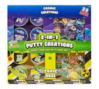 HMIR 2-in-1 Puzzle Slime Kit - Build, Shape & Squish; Endless Fun with Countless Mixes, DIY Mix, Shape & Stretch, Sensory Toy Gift for Kids, Party Bag Friendly, Ages 3+