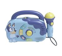 HMIR Boombox Toy for Kids - Karaoke Machine with Game Songs & Mic | Hide and Seek Game | Boom Box Playset | Portable Speaker Toy | Bing Toys | Kids Fun Gift