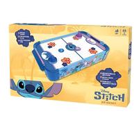 HMIR Disney Stitch Air Hockey Game - Tabletop Air Hockey Set with 2 Mallets & Pucks - Fun Indoor Game for Kids - Battery Operated - Alien-Themed Arcade Toy