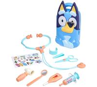 HMIR Medic Playset for Kids - Doctor Kit with Stethoscope, Thermometer, Syringe, Otoscope, Scissors & Bandages - Pretend Doctor Role Play Toy - Safe Plastic, Ages 3+