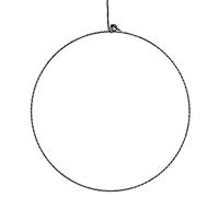 HMIR Metal Ring Solar Light - Outdoor Garden Decorations with LED Lighting | Waterproof Hanging Garden Solar Lights for Fence, Patio, Home Décor & Christmas Decorations