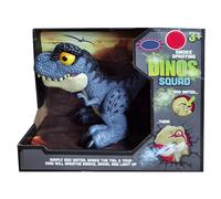 HMIR Smoke Spraying Dinosaur Toy - Realistic Dino with LED Lights, Roaring Sound & Water Mist - Light Up Action Figure for Kids, Fun Jurassic Toy for Imaginative Play
