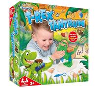 HMIR T-Rex Tantrum Game - Fast-Paced Family Game with Bucking Dinosaur - Load Accessories Carefully or Get Thrown Off - Fun for Kids & Adults - Ages 5+