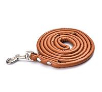 HMJGDHX Basic Dog Leashes Dog Leash PU Comfortable Small Medium Dogs Pet Products 8 Colors Remove The Convenient Dog Harness-Coffee_1.0