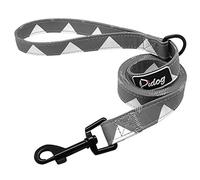 HMJGDHX Basic Dog Leashes Printed Dog Leash Rope Fashion Nylon Pet Walking Lead For Small Medium Dogs Cat Soft Running Training Leashes Chihuahua Pitbull-Gray_120cm