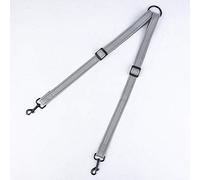 HMJGDHX Basic Dog Leashes Reflective Adjustable Double Dog Leash For Two Dogs Nylon Double Dog Coupler For Walking Training small Medium Large Two Dogs-Gray_M