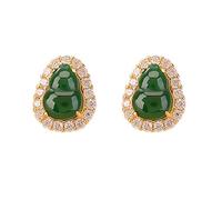 HMJGDHX Boucles d’Oreilles/Bague Serpent en Argent délicat, Boucles d’Oreilles cerceaux plaquées Goutte à Goutte, Petite Bague Minimaliste, Bijoux Serpent