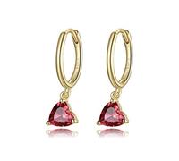 HMJGDHX Boucles d'oreilles Goutte d'eau en Argent 925, 4 Couleurs, Boucles d'oreilles en Forme de Goutte pour Femmes, Bijoux de déclaration