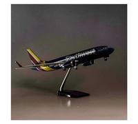 HMJGDHX Vintage Classics Aircraft 1/85 Scale 47CM Airplane 737-700 B737-700 Aircraft Southwest Airline Diecast Resin Plane Model Toy(With light)