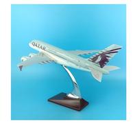 HMJGDHX Vintage Classics Aircraft 37CM Double Layer Model Airplane A380 Aircraft Plane Resin Static Solide With Base Display Toy