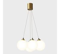 HMJGDZG Bronze Restaurant Chandelier Magic Bean Glass Lampshade Pendant Lights Bedroom Warm Romantic Atmosphere Light Creativity Living Room Aisle,for Various Rooms