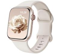 HMJGDZG Patented Upgraded Silicone Strap Compatible with Straps 49mm Women Men,Soft Sport Bands for iWatch Series 1 SE Ultra,Stralight