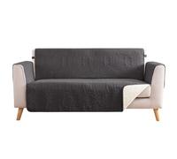 HMJGDZG Soft Cushion Water-Repellent Slip for Sofa, Machine Washable Love Seat Quilted Couch Covers, Pet Friendly Slipcovers (Loveseat 56", Gray)