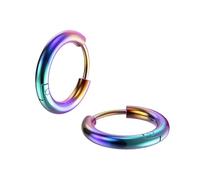 HMJGDZG Stainless Steel Earrings 20mm Cartilage Daith Conch Rings Titanium Heart