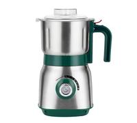 HmLotd Milling Machine Household Grinder 500w High Power 304 Stainless Steel Inner Liner 3-Speed Adjustable Split Design for Dry Spice Herbs Grains Coffee Rice Pepper