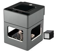 HmLtd Car Smokeless Ashtray, Smokeless Ashtray Air Purifier, Intelligent Gesture Sensing Control, Hepa Filter Reduce Smoke, Usb C-Type Rechargeable, For Indoor, Car, Office（4x Filter） gray