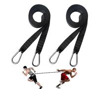 HMLTD Weight Sled Pulling Strap,Weighted Strap for Sled Training | Portable Exercise Belt Gym Puller, Powerlifting Gym Belts for Leg, Back, Chest, Sled Workout