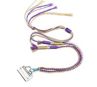 HMLXSH Handmade woven watch necklace compatible with Garmin 26mm Fenix 7X / 6X Pro, 5X / Epix 2 Pro Sapphire 51mm, Descent MK1/2i, a replacement lanyard strap that can be installed quickly (yellowish