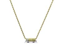 HMLXSH Necklace Adapter Pendant Compatible with Apple Watch,Double Loop Connector Comes with Double-Wound Wristbands,Necklaces for Men and women iWatch Series 8/7/6/5/4/SE/9 (38 40 41mm)