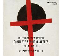 HMM90273132 Cuarteto Casals Dmitri Shostakovich: Complete String Quartets Double