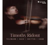 Ridout,Timothy - Timothy Ridout: Telemann/Bach/Britten/Shaw