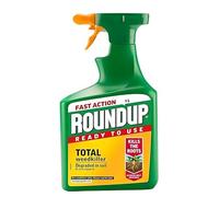 HMN® Garden Fast Action Weed Killer - 1L Ready To Use Total Weed Burner Weedkiller Garden Sprayer Bundle with Topline Card. Weed Killer Extra Strong for Driveways, Paths, Patios