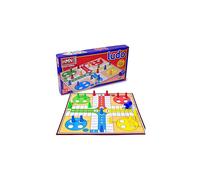 HMN Ludo Game, Traditional Ludo Board Game, Folding Ludo Game Set Traditional Ludo Game Board for Adults Indoor Fun Ideal of Ludo Game Board Set
