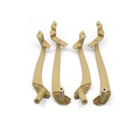 HMNMXQ for Benz S Class W220 1998-2003 1 4PieceS Car Front Rear Left Right Door Inside Grab Pull Handle Cover Trim Car Interior Door Handle(Yellow Inner 4PieceS)