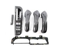 HMNMXQ for VW for Bora for Golf 4 MK4 for Jetta 1999-2004 1J0867171A Style Interior Grab Handle Inside Door Cover Frame Car Interior Door Handle(1 Set with Base)