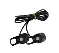 HMNMXQ Motorcycle Lights 2Piece Motorcycle Eagle Eye Led Lights 12v Bright Spotlight Driving Lamp Strobe Flashlight Reverse Brake Light Motorbike Spotlights(Green)