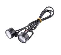 HMNMXQ Motorcycle Lights Bright Driving Light Eagle Eye Led Reverse Backup Signal Motorcycle Fog Lamp Headlamp Daytime Running Flashing Motorbike Spotlights(Yellow)