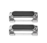 HMNMXQ Motorcycle Lights For Turn For Signal Bike Touring Moto Bumper Light Highway Bar Switchback Driving White Amber LED Crash Bars Motorbike Spotlights(Black)