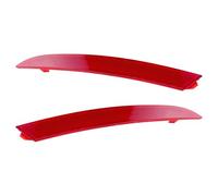 HMNMXQ Third 3RD Brake Light 2 Piece Red Lens Rear Bumper Reflector For SEAT For IBIZA For MK IV 6J 2008-2010 2011 2012 6J4945105 6J4945106 3rd Brake Tail Lamp