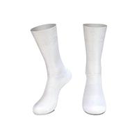 HMOS Cycling Socks Aero Socks Anti Slip Silicone Cycling Socks Men Bicycle Sport Running Bike Socks White