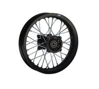 HMParts Aluminium Rim 16 Inch Rear Black Anodised Type 2 Suitable for Almost All Models with 15 mm Axle Dirt Bike, Pit Bike, Xmotos, MotoCross