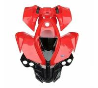 HMParts Fairing Plastic Set Red Atv Quad 125 Cc