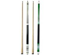 HMQQ 58" Pool Cue Stick Set (2/4/6 Pack), 2-Piece Billiard Cue with 13mm Tip, Multi-Color & Unique Pattern Design, Durable House Cue for Bar, Home & Pool Hall