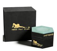 HMQQ Extra Large Pool Chalk-Oversized Billiard Chalk, Giant Cue Chalk for Display, Decorative Pool Table Accessory for Home& Pool Hall (Green)