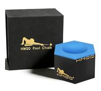 HMQQ Extra Large Pool Chalk-Oversized Billiard Chalk, Giant Cue Chalk for Display, Decorative Pool Table Accessory for Home& Pool Hall (Blue)