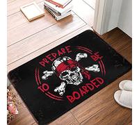 HMQW Indoor Front Door Mat Prepare To Be Boarded Mat Boys Bedroom Decorations Fall Doormat Outdoor(40X60CM)