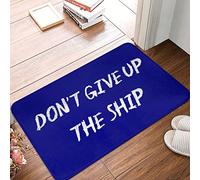 HMQW Large Front Door Mat Outdoor Don'T Give Up The Ship Mat Summer Welcome Mat Front Door Mat Outdoor Funny(50X80CM)