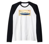 HMS A1 First British-Designed Submarine Diagram Raglan Baseball Tee