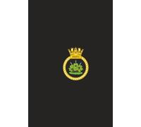 HMS Ambush Royal Navy submarine S120 notebook: 6"x9" matt black paperback notepad journal - 120 lined pages - 100% profits to charity