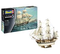 HMS Beagle Darwin's Historical Discovery Barque 1:96 Plastic Model Kit